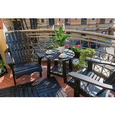 Single Adirondack Relax Wooden Garden Chair