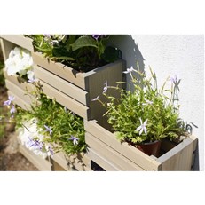 Wooden Wall Mounted Hanging Shelves for Potted Plants