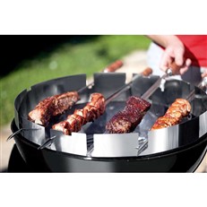 BBQ Skewer Holder for Circular Barbecues