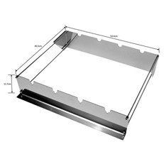 Rectangular BBQ Skewer Holder