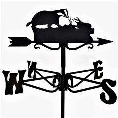 Badger Black Mini Weathervane