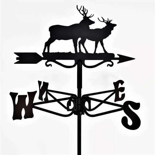 Stag Black Mini Weathervane