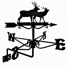 Stag Black Mini Weathervane