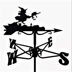 Witch Black Mini Weathervane