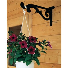 Garden Hanging Basket Bracket with Decorative Scroll