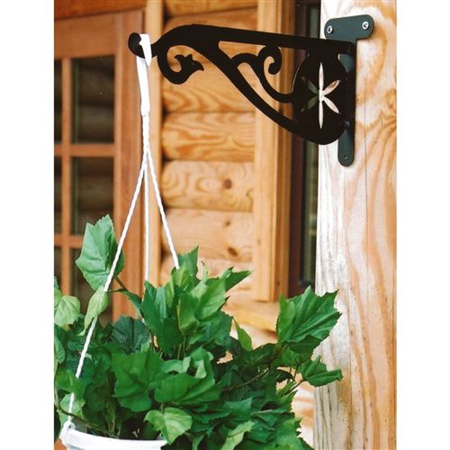 Quality Outdoor Bracket with Floral Scroll Design for Hanging Baskets