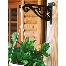 Quality Outdoor Bracket with Floral Scroll Design for Hanging Baskets