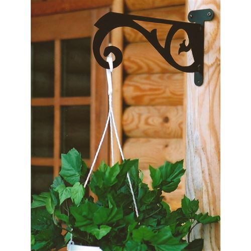 Outdoor Garden Bracket with Decorative Scroll Design