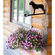 Dog Decorative Bracket for Hanging Baskets