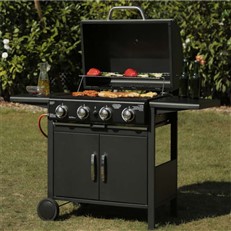 Mayfield 4 Burner Gas BBQ Grill