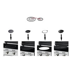 Toronto Gas 3 Burner BBQ Grill