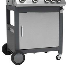 Rockland 4 Burner Gas BBQ Grill with Side Burner