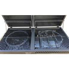 Toronto Combi Charcoal Gas Barbecue