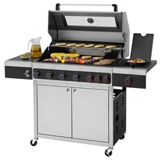 Keansburg 6 Special Edition Gas BBQ with Infrared Side and Back Burners