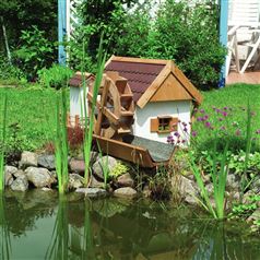 Water Mill Garden Feature for your Pond