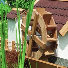Water Mill Garden Feature for your Pond