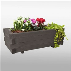 Grey Garden Flower Box Trough