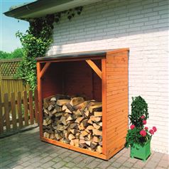Callow Pent Roof Log Store – Premium Wood Log Storage Shed for Garden