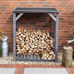 Grey Speyer Modern Firewood Log Store