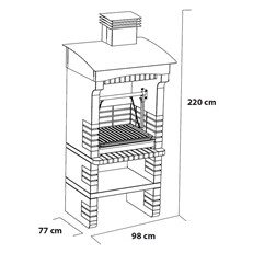 Las Pampas Plus XL Wood Fired Barbecue