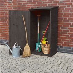 Callow Anthracite Shed Store – Garden Tool Shed in Unique Anthracite colour