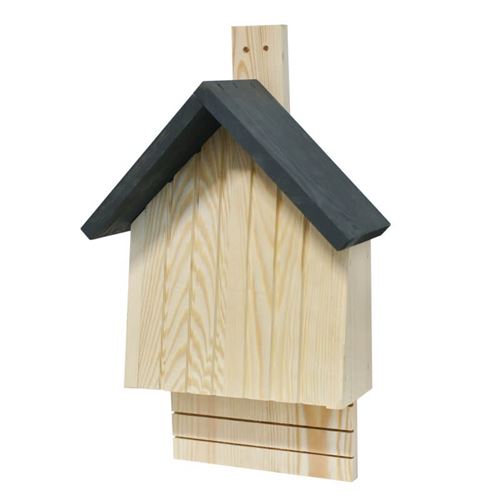 Bat Box with Grey Apex Roof