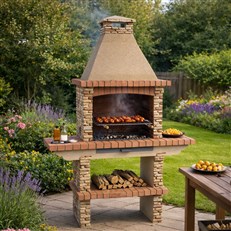 Masonry BBQ Cooking 