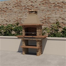 Mediterrani Masonry Stone BBQ