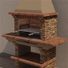 Mediterrani Masonry Stone BBQ