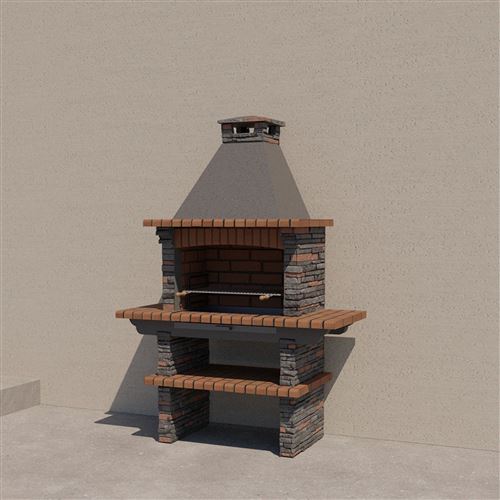 Mediterrani Slate Masonry Barbecue