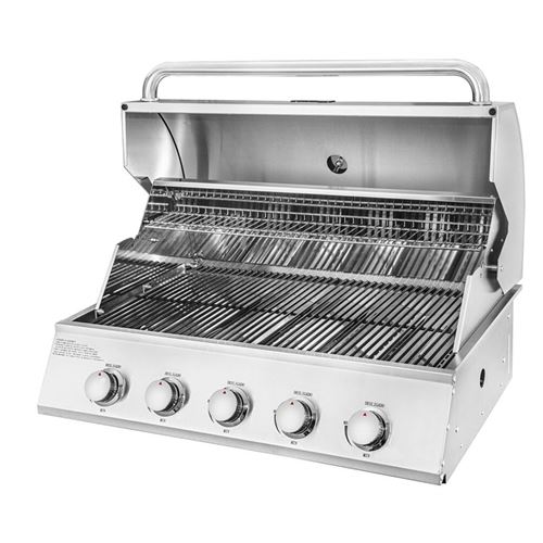 MSVISCOM Built in Outdoor Kitchen Gas Grill 5 Burner