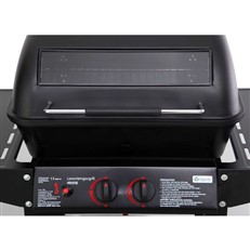 Irvine Lava Stone Gas BBQ Grill