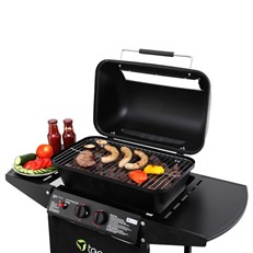 Irvine Lava Stone Gas BBQ Grill