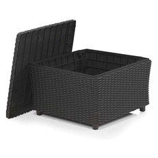 Nova Tête à Tête 3pc Garden Set with 2 Seater Sofa in Anthracite