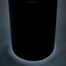 Large Grey Nova Freestanding Outdoor 30mb Gas Heater with LED Mood Lights