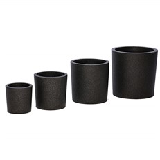 iQbana Set of 4 Graduated Round Planters