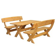 Honey Brown Wooden Deluxe Garden Dining Set