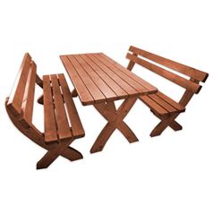 Landsberg Premium Wooden Garden Dining Set	