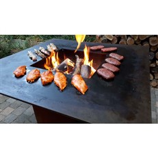 Remundi Large Cube BBQ Grill and Patio Heater