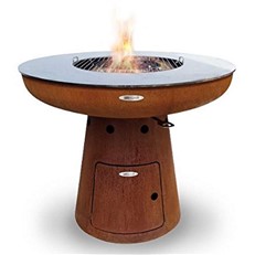 Remundi Nero Fire Bowl and BBQ Grill