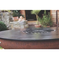 Remundi Nero Fire Bowl and BBQ Grill