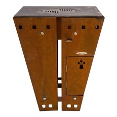 Remundi Magnus Wood Fired BBQ Grill and Fire Pit