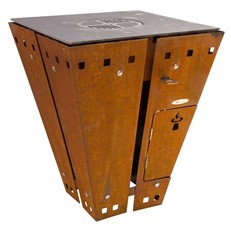 Remundi Magnus Wood Fired BBQ Grill and Fire Pit
