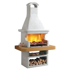 Portorose Premium Wood Fired Masonry BBQ Grill	