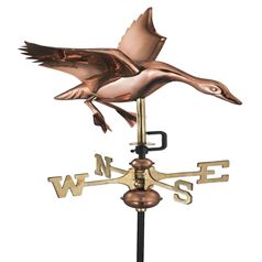 Landing Duck Cottage Weathervane