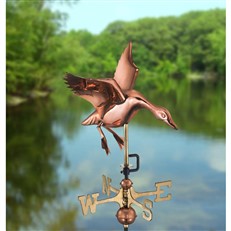 Landing Duck Cottage Weathervane