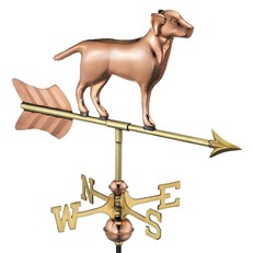 Labrador Cottage Copper Weathervane