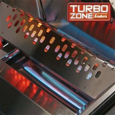 Monroe Black Pro 3 K Turbo Gas BBQ Grill