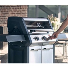 Monroe ProX 3 S Turbo 3 Burner Gas BBQ Grill