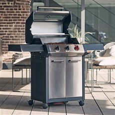 Monroe ProX 3 S Turbo 3 Burner Gas BBQ Grill